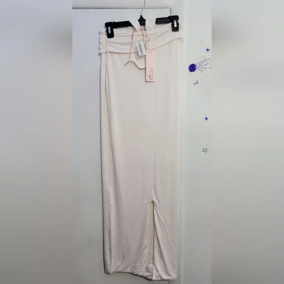 Brand New Oh Polly strapless dress Maxi Size 12 - Picture 4 of 11